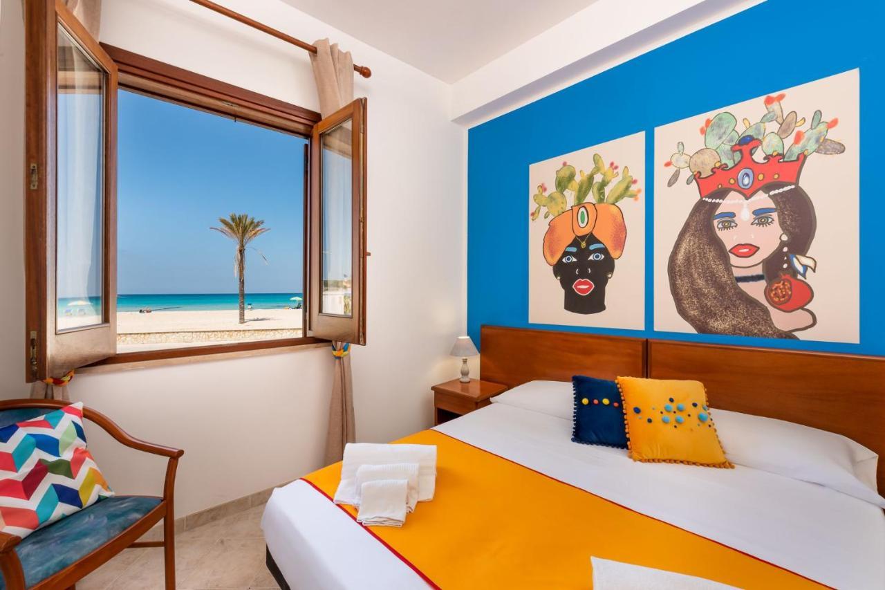I Tre Golfi Beach Apartments San Vito Lo Capo Eksteriør billede