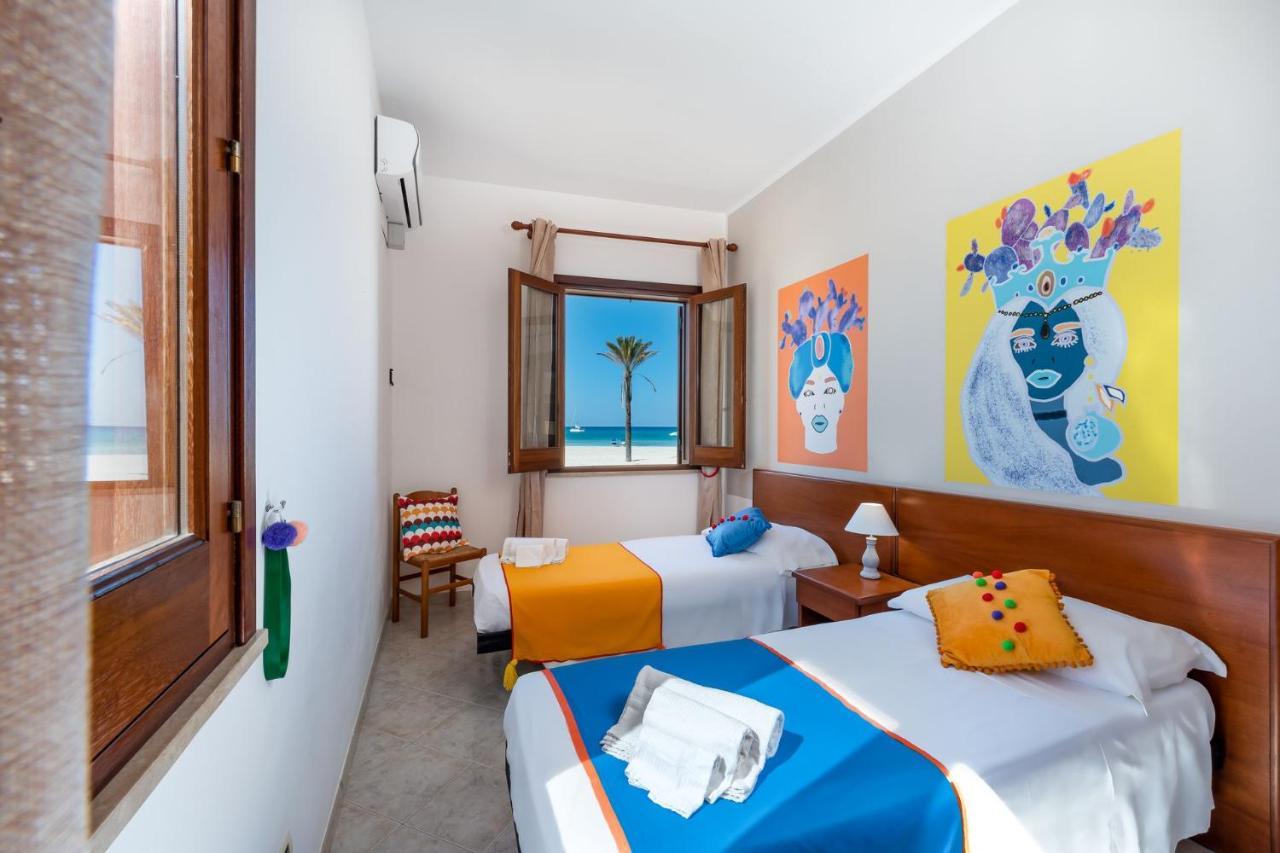 I Tre Golfi Beach Apartments San Vito Lo Capo Eksteriør billede