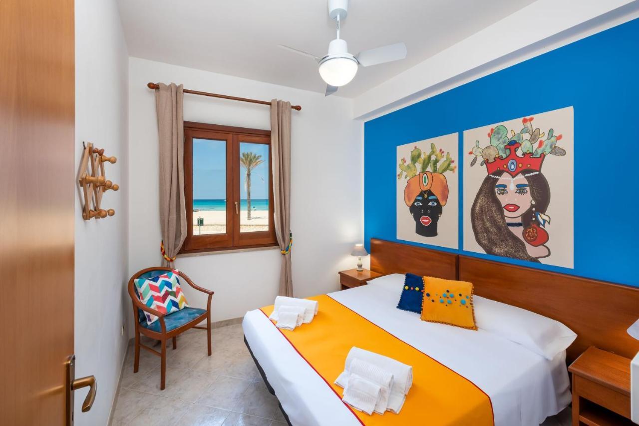 I Tre Golfi Beach Apartments San Vito Lo Capo Eksteriør billede