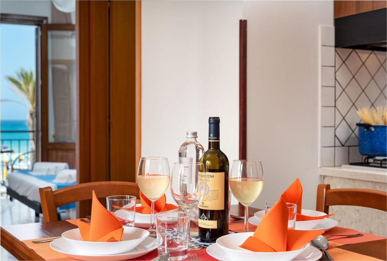 I Tre Golfi Beach Apartments San Vito Lo Capo Eksteriør billede