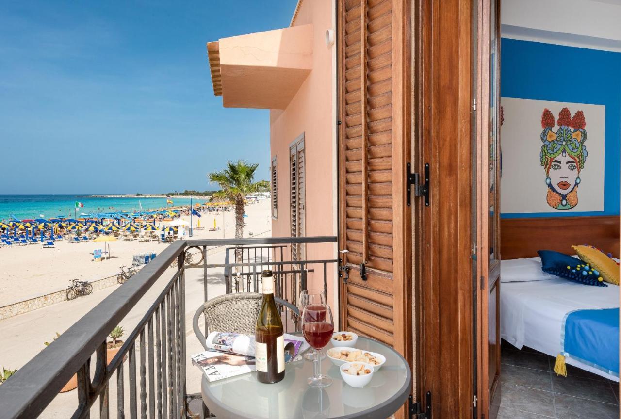 I Tre Golfi Beach Apartments San Vito Lo Capo Eksteriør billede